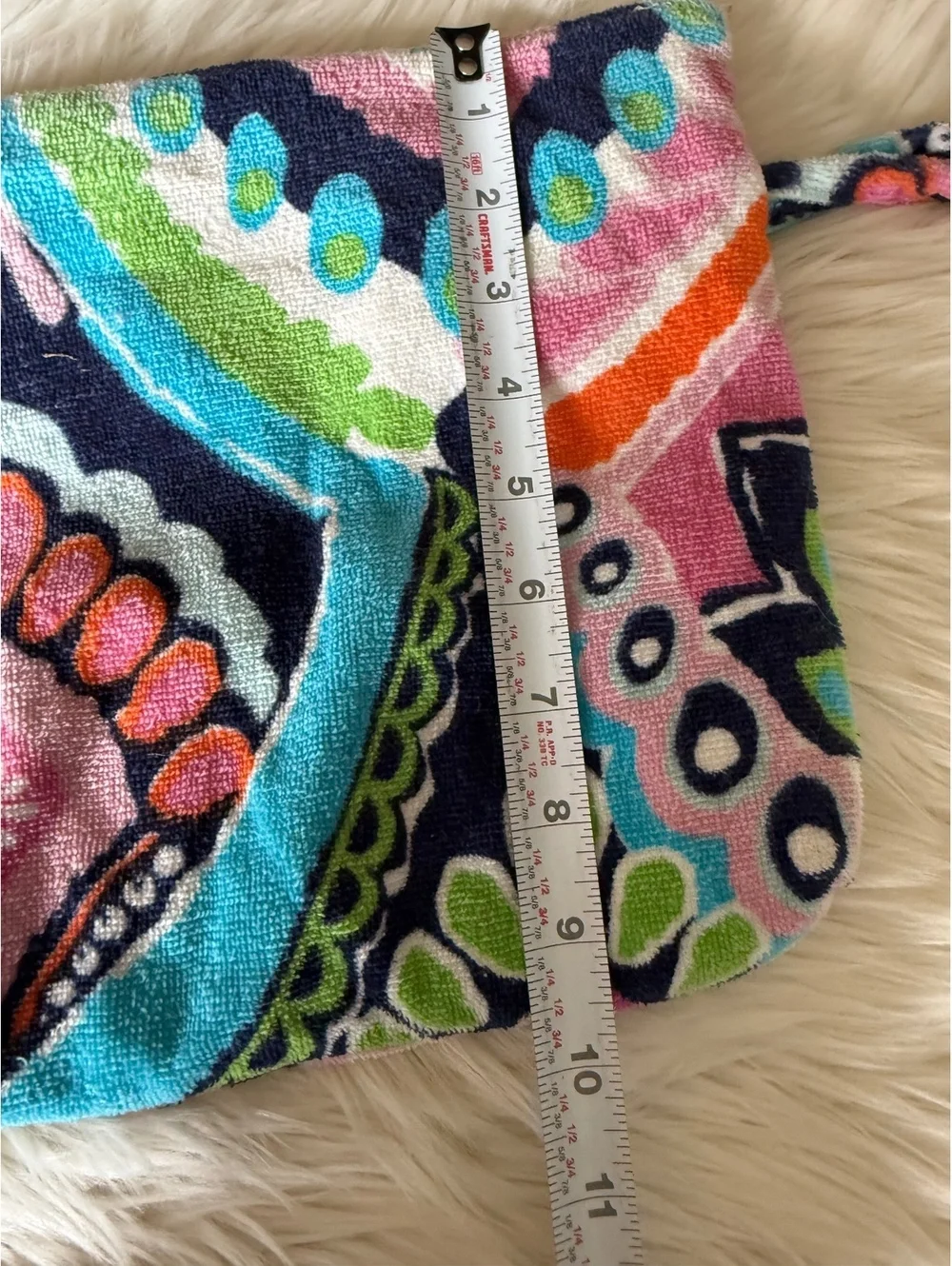 Buckhead Bettie’s  Colorful Patterned Zip Pouch Bag